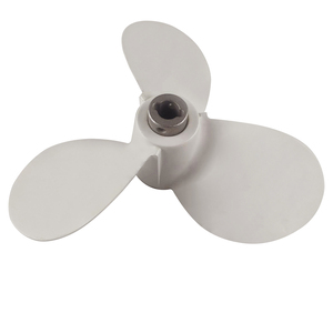 Cánh Quạt nhôm hiệu suất cao 11 1 2x11 <span class=keywords><strong>h</strong></span> cho Yama HA 50-130hp động cơ phía ngoài 15 spline 3 lưỡi với Hub - Product Image 4