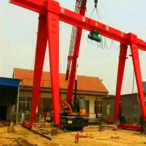Heavy Duty Single Beam Hoist <b>Gantry</b> <b>Crane</b> 8 Ton Capacity for Industrial Seaside Use Featuring Core Bearing Gearbox Gear - Product Image 6