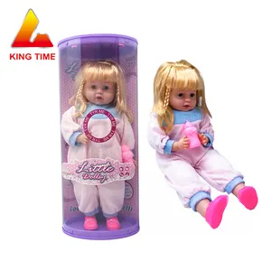 All'ingrosso 51 CM morbido Silicone realistico vinile Reborn bambola di cotone imbottitura morbido del corpo bambole per bambini giocattoli per ragazze giocattoli