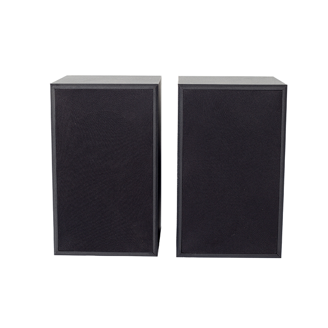 High Quality Powerful Bookshelf Speakers Woofer Bass Professional Audio Monitor Active Wooden Design RGB LED Home Party Use