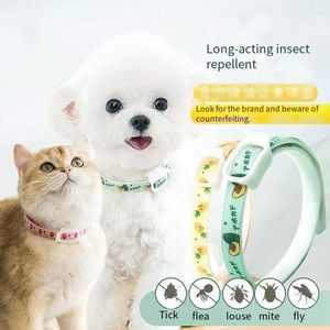 Gran oferta 2024, <span class=keywords><strong>collar</strong></span> duradero a prueba de pulgas para <span class=keywords><strong>gatos</strong></span> para caminar al aire libre, bonito <span class=keywords><strong>collar</strong></span> antiparasitario para perros con estampado - Product Image 2