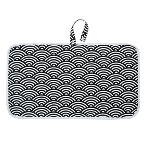 Tapis <span class=keywords><strong>à</strong></span> <span class=keywords><strong>langer</strong></span> portable et réutilisable pour bébé, pliable, imperméable, avec motif imprimé pour bébés garçons et filles - Product Image 4