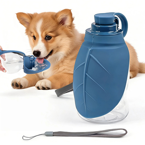 Bouteille d'eau pliable <span class=keywords><strong>pour</strong></span> <span class=keywords><strong>chien</strong></span> de 300 ml, bouteille de voyage en silicone <span class=keywords><strong>pour</strong></span> animaux de compagnie, bebedero para perros, accessoires <span class=keywords><strong>pour</strong></span> animaux de compagnie - Product Image 1