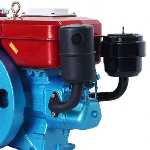 Moteur diesel monocylindre 4 temps refroidi par eau de haute qualité, 20 CV, avec démarreur électrique et roulement de pompe. - Product Image 4