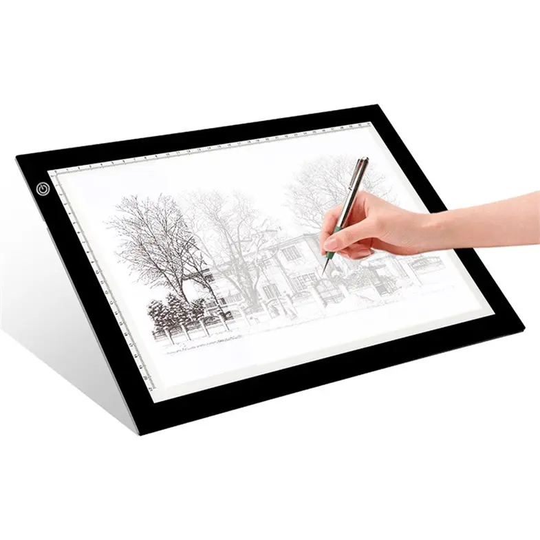 A4 Ultra-sottile portatile Tracing Led Light Pad dimmerabile Tracing Light Table per disegnare schizzi