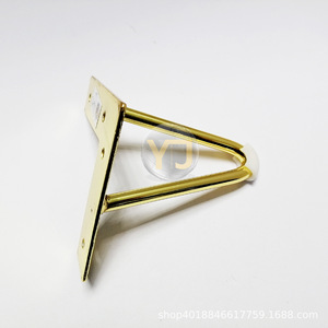 YIJUN Furniture <b>Legs</b> 962 Gold Brushed Modern Minimalist Easy Installation - Product Image 5