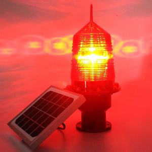 Luz de Advertencia Solar SP ST-SAL-001 para Torre/Obstáculo - LED de Alta Intensidad con Encendido/Apagado Automático al Anochecer/Amanecer - Product Image 2