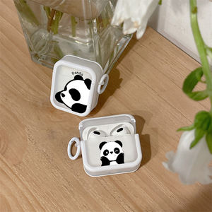Étui en silicone pour écouteurs Creative Cute Chubby <span class=keywords><strong>Panda</strong></span> pour <span class=keywords><strong>Airpods</strong></span> 2 Pro 1/2 Matériau TPU étanche - Product Image 6