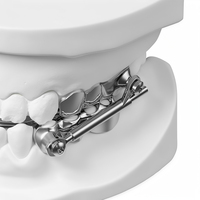 Ortodontik Herbst Cihazı Özel Yapım Mandibular Anterior Yeniden Konumlandırma Cihazı Derin Aşırı Diş Çıkması Düzeltmesi İçin