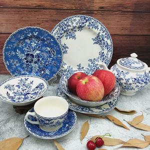 Ceramic Hand Made Round Teapot, Chinese Jindezhen Blue-white <b>Tea</b> <b>Set</b> - Product Image 4