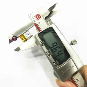 <span class=keywords><strong>3mm</strong></span> 3.7v 351013 15mAh 초박형 충전식 리튬 리포 배터리 헤드셋용 - Product Image 4