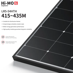 Panel Solar Longi Hi-mo 6 Explorer LR5 - 54 <span class=keywords><strong>HTH</strong></span> 108 Celdas HBC, 415W 420W 425W 430W, Módulos Fotovoltaicos Negros, Stock en la UE - Product Image 3
