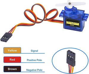 Kit Micro motore Aismartlink SG90 9g per Drone RC/auto/aereo/veicoli/robot/compatibile con Raspberry <span class=keywords><strong>Pi</strong></span> Incl. - Product Image 3