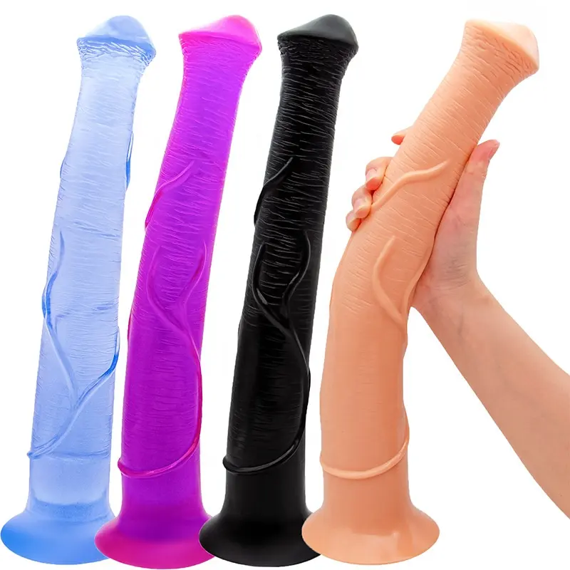 Plug anal super long, gros godes, énorme gode xxl, gode cheval, grand animal, jouets sexuels pour femme, grande taille