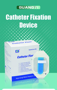 Tabung makan penutup kateter fixiasi perlengkapan Foley Drain Tubing Patch perekat stiker dialisis geopeal - Product Image 4