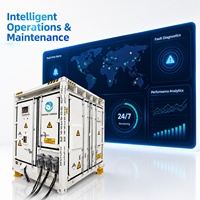 Sistema de Almacenamiento de Energía Solar Inedge Power de 860kW/1.671MWh, Todo en Uno, Refrigerado por Líquido, en Contenedor de 10 pies, BESS 400/800V IEC/CE
