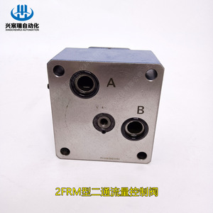 Vanne de régulation de débit 2FRM10 2FRM16, vanne hydraulique, vanne de régulation unidirectionnelle, norme nationale, fonte, peinture pulvérisée - Product Image 3