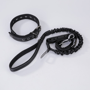 मध्यम और बड़े कुत्तों के लिए उच्च गुणवत्ता प्रशिक्षण कुत्ते पट्टा और कॉलर सेट के साथ मध्यम और बड़े कुत्तों के लिए - Product Image 4