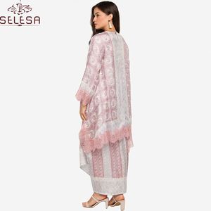 <span class=keywords><strong>2019</strong></span> moda en línea Tanzania islámico Abaya Payet Kerah Kebaya para Putri Duyung Baju Kurung - Product Image 2