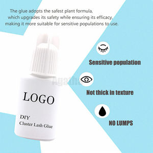 Pegamento para extensión <span class=keywords><strong>de</strong></span> pestañas <span class=keywords><strong>de</strong></span> etiqueta privada, pegamento impermeable para pestañas, pegamento para pestañas en racimo, adhesivo sin látex resistente al aceite - Product Image 4