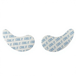 Masques pour les yeux en gel floral avec acide hyaluronique hydratant pour tous types de peaux, masque pour les yeux en hydrogel - Product Image 4