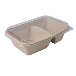 Superb Natural Eco Food Packaging Fiambreras biodegradables Tapa Papel especial Pulpa Caña de azúcar Bagazo Mate Laminación <span class=keywords><strong>Sushi</strong></span> - Product Image 1