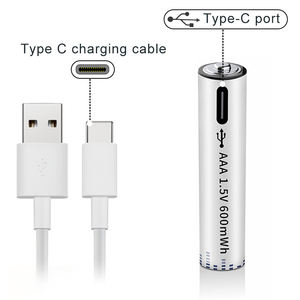 Baterai AAA 1.5V Primer Ni Li-ion Kapasitas Tinggi untuk Perangkat Remote Control Permainan Peralatan Rumah Tangga Senter Langsung 4Pcs - Product Image 2