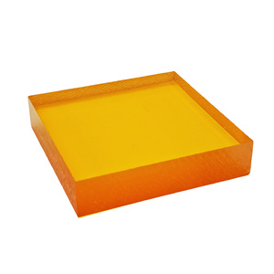 China Manufactured Custom Colorful PMMA Acrylic <strong>Sheets</strong> 8mm Semi-Transparent PE <strong>Plastic</strong> Boards UV for Advertising Bending - Product Image 2