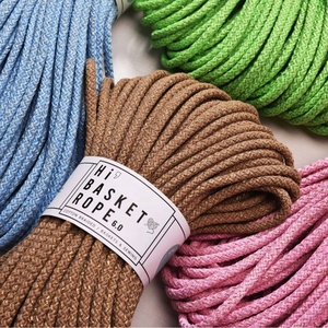 <span class=keywords><strong>Corda</strong></span> in cotone intrecciato a zig-zag da 6 mm all'ingrosso, <span class=keywords><strong>corda</strong></span> in cotone a zig-zag dorata e glitterata con anima per cucito di cesti e borse - Product Image 5