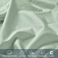 Ensemble de draps et de housses de couette en coton 100% pour lit Queen Size, 300 fils, style moderne, rafraîchissant, certifié OEKO-TEX