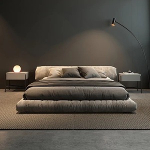 Conception de rouleau de <span class=keywords><strong>lit</strong></span> en tissu <span class=keywords><strong>à</strong></span> technologie simple <span class=keywords><strong>Lit</strong></span> japonais wabi-sabi wind <span class=keywords><strong>double</strong></span> tatami au sol - Product Image 4