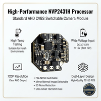 Module de caméra FPV AHD 1080P pour vision arrière, série NVP2431H IMX225, carte de vision nocturne Starlight pour moniteurs de véhicules commerciaux