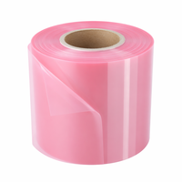 Película de Silicona PET Rosa Tensfilm de 100um, 10-30g/in, para Higiene Femenina y Pañales para Bebés