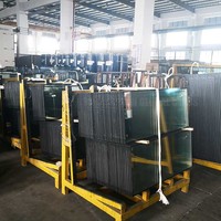 Unidad de Vidrio Aislante Templado Reflectante Azul Verde Bronce Dorado Gris, Doble Vidrio de Seguridad IGU DGU para Fachada