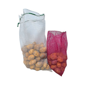 Supplier Pp <b>Potatoes</b> Woven Leno Mesh Net Bag 50kg For Packing Onions And Oranges Chinese Manufacturer - Product Image 6
