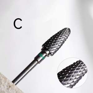 Fraise en acier pour manucure, forets à <span class=keywords><strong>ongles</strong></span> en carbure, accessoires de Machine de manucure, limes à <span class=keywords><strong>ongles</strong></span>, outils d'art des <span class=keywords><strong>ongles</strong></span> - Product Image 5