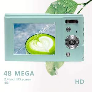 Cámara Instantánea Digital para Niños, Videocámara de Juguete, Mini Cámara Linda con Pantalla HD de 2.4 Pulgadas, Gran Angular de 180°, Material ABS - Product Image 2