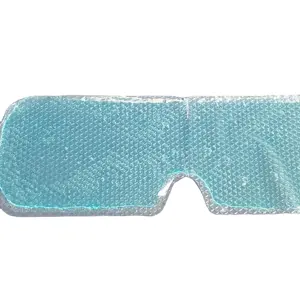 Máscara de olho de marca própria de alta eficácia para resfriamento por atacado Máscaras descartáveis auto-resfriadoras transparentes para os olhos