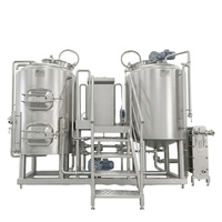 Équipement de micro-brasserie 500L, système de fermentation de bière à double enveloppe en SUS304 pour brasserie, restaurant, bar