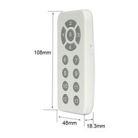 Boîtier de télécommande intelligent 108*48*19MM pour appareils domotiques, IoT sans fil, moulage par injection plastique ABS PC personnalisé