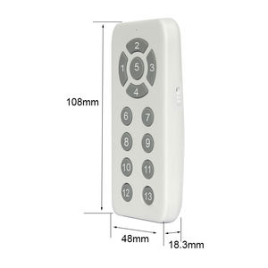 Boîtier de télécommande intelligent 108*48*19MM pour appareils domotiques, IoT sans fil, moulage par injection plastique ABS PC personnalisé - Product Image 5