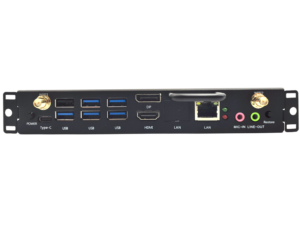 PC industriel OPS Intel i5 12e génération avec RAM embarquée LPDDR5 4800 MHz, double protocole NVMe SATA, 4K, module OPS avec ventilateur, fourniture directe usine - Product Image 3