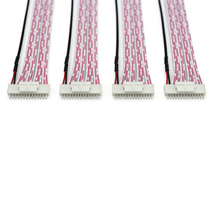 Snelle verzending 10cm-300cm op maat gemaakte lengte koperen PVC platte lintkabel 2468 kabelboom voor motorfiets & auto met adapter - Product Image 2