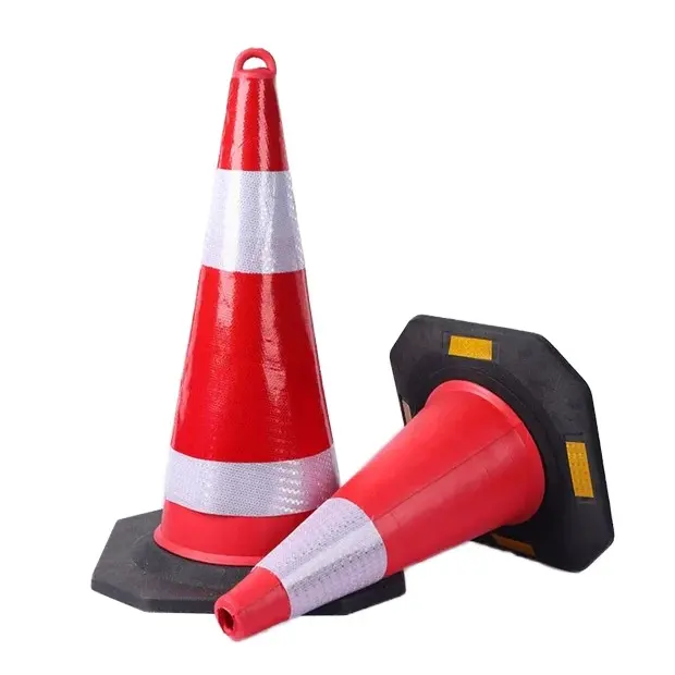 Cung cấp toàn cầu trên 90cm tùy chỉnh EVA cảnh báo giao thông đường nón cần thiết cho an toàn đường bộ