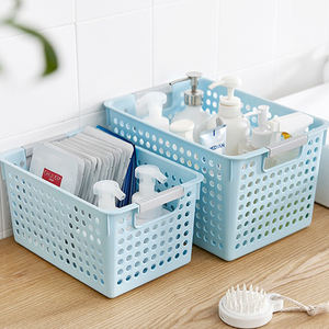 Vente en gros Panier de rangement en plastique ventilé de grande capacité Rectangle PP Organisateur de jouets pour enfants Bin de haute qualité Excellente ventilation - Product Image 6