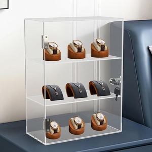 Tủ trưng bày đồ chơi búp bê Labubu hiện đại bằng <span class=keywords><strong>acrylic</strong></span>, có khóa, dày 3mm, bán buôn trực tiếp từ nhà máy - Product Image 5