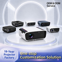 Özel Logo LCD Projektör Üreticisi 1080P 4K Sınıf Ofis Toplu Sipariş Tedarikçisi Taşınabilir Dahili Hoparlörler HIFI Stereo