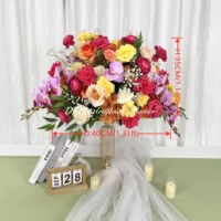 Offre Spéciale – Grandes Boules de Fleurs Artificielles Blanches en Soie pour Centres de Table de Mariage, Arrangements Floraux de 50cm, 60cm, 70cm