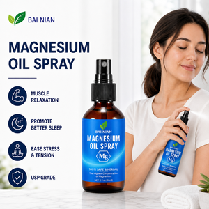 Loción <span class=keywords><strong>de</strong></span> Magnesio con Aceites Esenciales Orgánicos Puros <span class=keywords><strong>de</strong></span> Marca Privada, 60 ml, Spray Calmante para Dormir, Relajación Muscular y Nutrición <span class=keywords><strong>de</strong></span> la Piel - Product Image 1