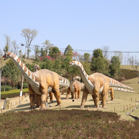 Dinosaurio Animatrónico T-Rex de Simulación para Parque de Diversiones Dino 2026 con Construcción Metálica para Uso en Interiores/Exteriores
